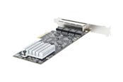 Verkkokortit (verkkosovittimet, tulostuspalvelimet jne.) - StarTech.com 4-Port 2.5Gbps NBASE-T PCIe Network Card Intel I225-V Chip Quad Port Computer Network Card Multi-Gigabit NIC PCI Express Server LAN Card - PR42GI-NETWORK-CARD