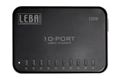 Puhelin - Adapterit & Laturit - LEBA Innovation LEBA NoteCharge power adapter - 12 watts per port - 24 pin USB-C - 120 Watt - NCHAR-UB10-SC