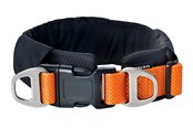 Koirat - Dogman Emmi Pehmustettu Säädettävä Panta Oranssi M (45mm x 45-75cm) - 127008