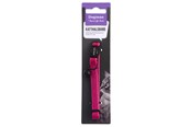 Kissat - Dogman Kissan kaulapanta Gina Cat Safe -mekanismilla ja kellolla Vaaleanpunainen 30cm - 154501