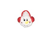 Koirat - Dogman Cat Toy Christmas Snowman Head 15cm - 333437