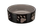 Koirat - Trixie Ceramic Bowl w/ paws 0.3 l/ø 12cm - TX24531