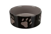 Koirat - Trixie Ceramic Bowl w/ paws 1.4 l/ø 20 cm - TX24533