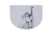 Kissat - Trixie Place Mat Pussy Cats 40 × 30 cm white - TX24540