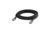 Verkkokaapelit - Ubiquiti UniFi Patch Cable Outdoor Black 5m - Musta - 5m - UACC-Cable-Patch-Outdoor-5M-BK