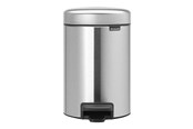 Siivous - brabantia newIcon - rubbish bin - 3 L - matt steel - 11 21 64
