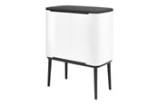 Keittiötarvikkeet - brabantia Bo Touch Bin - rubbish bin - 34 L - white - 31 35 47