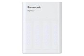 Akut ja Paristot - Panasonic Eneloop BQ-CC87 + 4 x AA 2000 mAh - K-KJ87MCD40USB