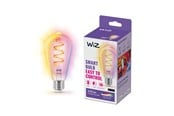 Smart Home - Älykoti - WiZ Color ST64 E27 kirkas filamenttilamppu - RGB/16 miljoonaa väriä + himmennettävä valkoinen LED-valo - 929003267301