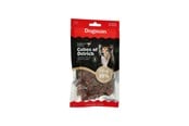 Koirat - Dogman Meaty Strutsikuutiot Koiranherkut 80g - 310441