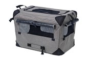 Koirat - Dogman Milou Canvas Crate Grey XXL 91.5x63.5x63.5cm - 375614