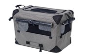 Koirat - Dogman Milou Canvas Crate Grey Medium 60x42x42cm - 375611