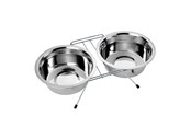 Koirat - Dogman Ruokabaari ruostum. 2x1,8L - 369803