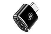 USB kaapelit - Baseus USB-A to USB-C OTG Adapter - Black - CATOTG-01