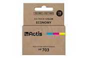 Mustepatruunat, värikasetit ja lisävarusteet - Actis standard KH-703CR - colour (cyan magenta yellow) - compatible - remanufactured - ink cartridge - KH-703CR
