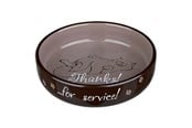 Kissat - Trixie Ceramic Bowl 0.3 l/ø 15 cm assorted colours - TX24795