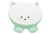 Kissat - Trixie Ceramic Bowl cat 0.15 l/ø 14 cm assorted colours - TX24807