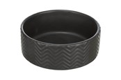 Koirat - Trixie Ceramic Bowl dog 0.4 l/ø 13 cm black - TX25020