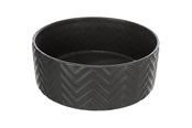 Koirat - Trixie Ceramic Bowl dog 1.6 l/ø 20 cm black - TX25022