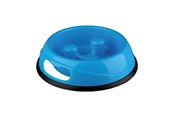Koirat - Trixie Slow Feeding Plastic Bowl 0.45 l/ø 20 cm assorted colours - TX25031