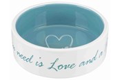 Koirat - Trixie Pet's Home Ceramic Bowl Blue 0.8L 16cm - TX25051