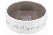 Koirat - Trixie Pet's Home Ceramic Bowl Cream 0.3L 12cm - TX25053