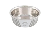 Koirat - Trixie Stainless Steel Bowl 0.75 l/ø 17 cm white - TX25256
