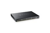 Kytkimet - ZyXEL XGS2220-54HP 48-port GbE PoE L3 Access Switch with 6 10G Uplink (600W) - XGS2220-54HP-EU0101F