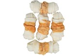 Koirat - Trixie Denta Fun Kanaan kääritty Raakanahkasolmu 5cm (5-Pack) 70g - TX31321