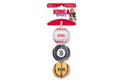 Koirat - KONG Dog Toy Sport Balls Medium 6cm Assorted Colors (3-Pack) - 340502