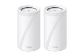 Reitittimet  - TP-Link Deco BE85 BE19000 Tri-Band Whole Home Mesh (2-Pack) - Mesh router 802.11a/b/g/n/ac/ax/be (Wi-Fi 7) - DECO BE85(2-PACK)