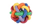 Koirat - Trixie Knotted Ball for Dogs 10cm multi-coloured - TX32622