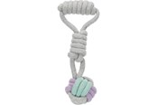 Koirat - Trixie Junior Playing Rope with Woven-in Ball ø 6 cm/23 cm - TX32813