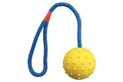 Koirat - Trixie Ball on a Rope ø6cm assorted colours - TX3305