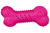 Koirat - Trixie Rustling Bone Dog Toy 11 cm assorted colours - TX34848