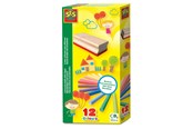Luovat leikit - SES Creative Crayons with Eraser - 00208