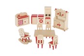 Nukkekoti & tarvikkeet - Goki Dollhouse Furniture Kitchen - 51951