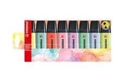 Kirjoitus- ja piirustustarvikkeet - STABILO BOSS ORIGINAL - highlighter - assorted pastel colours (pack of 8) - 70/8-3