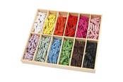 Luovat leikit - Creativ Company Mini Clothespins Coloured 12x24st. - 56449
