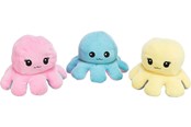 Koirat - Trixie Reversible octopus plush 19 cm assorted colours - TX35928