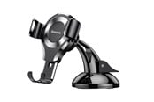 Puhelin - Muut lisävarusteet - Baseus Osculum gravitational phone holder (black + silver) - SUYL-XP0S