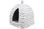 Koirat - Trixie Mila cave plush 32 × 42 × 32 cm white-grey - TX38980