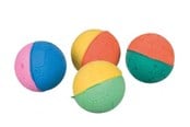 Kissat - Trixie Set of Soft Balls ø 4.5 cm assorted colours - TX41100