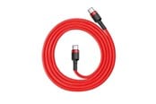 USB kaapelit - Baseus Cafule Cable USB-C PD 2.0 QC 3.0 60W 1m (Red) - CATKLF-G09