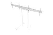 Seinäkiinnitys, AV-kiinnikkeet & AV-kalusteet - Neomounts ADM-875WH2 mounting component - for 2 LCD displays - white - Max 100 kg - recommended for 65" - ADM-875WH2