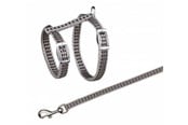 Kissat - Trixie Harness with Lead Reflecting assorted colours - TX4184