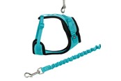 Kissat - Trixie Mesh Y-Harness with Lead 39–60 cm/10 mm assorted colours - TX41890