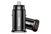 Puhelin - Adapterit & Laturit - Baseus Square Car Charger 2xUSB QC3.0 5A 30W (Black) - CCALL-DS01