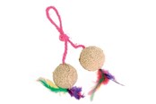 Kissat - Trixie 2 Balls on a Rope ø4.5 - TX4501