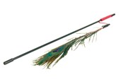 Kissat - Trixie Playing Rod with Peacock Feather 47cm - TX4509